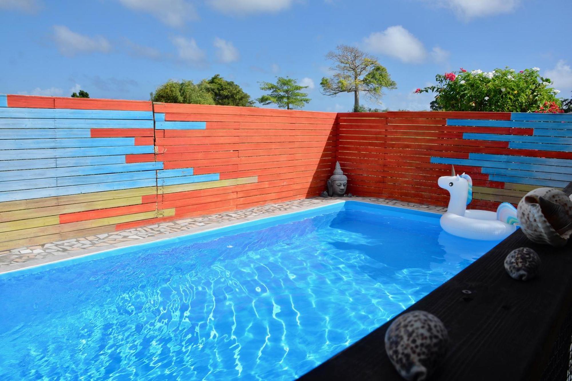 Bungalow La Perle - Jacuzzi - Piscine Apartment แซงต์-ฟรองซัวส์ ภายนอก รูปภาพ